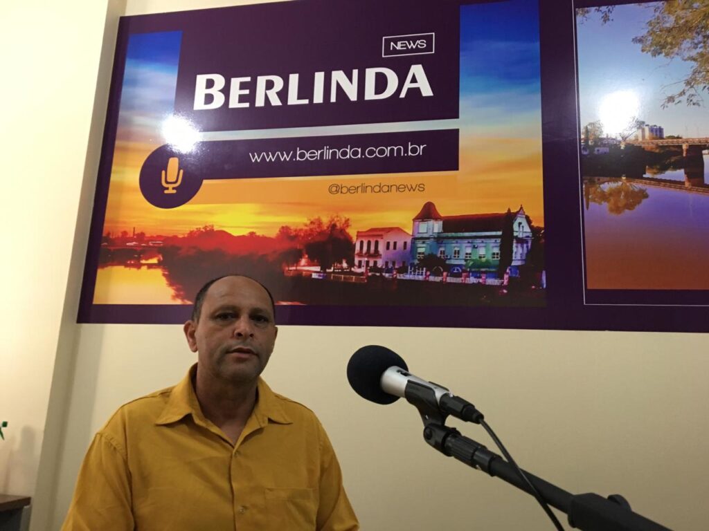 Edimilson Correa, pré-candidato pelo DEM, no Berlinda News