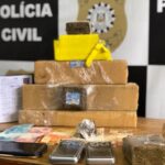 Polícia civil de Sapucaia do Sul estoura depósito de drogas com selo de qualidade, no Centro de Esteio