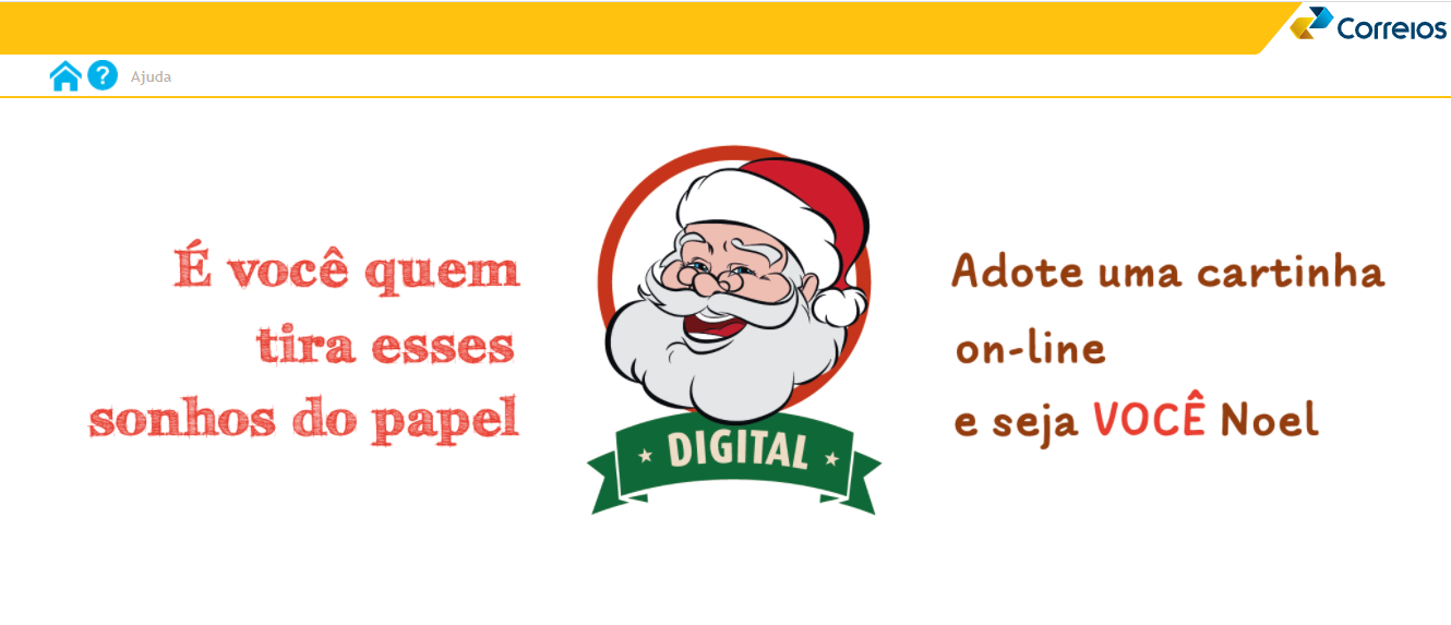 Este ano, Campanha Papai Noel dos Correios será por e-mail