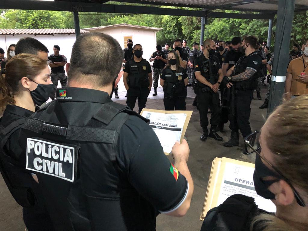 Polícia Civil faz operação na região Metropolitana contra furto e roubo de celulares