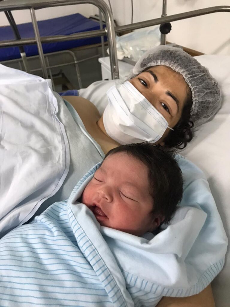 Davi Luca Pires é o primeiro bebê de 2021 a nascer no Hospital Centenário, em São Leopoldo