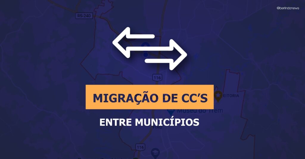 Começa a migração de CCs entre cidades do Vale do Sinos e Região Metropolitana