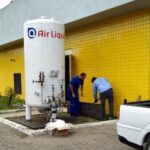 São Leopoldo: Upa Zona Norte recebe tanque de oxigênio para reforçar estoque
