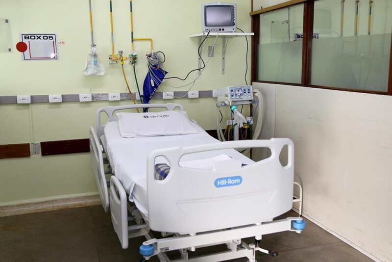 Readequação no Hospital São Camilo em Esteio abre mais 10 leitos para pacientes com COVID-19