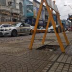 Cuidado para não cair em um dos 20 buracos nas calçadas do Centro de São Leopoldo