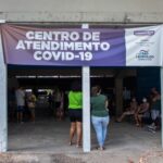 Centro de Atendimento ao Covid, no ginásio Municipal, atenderá até as 21 horas