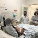 Hospital Centenário inicia tratamento com bolha respiratória na Área Covid