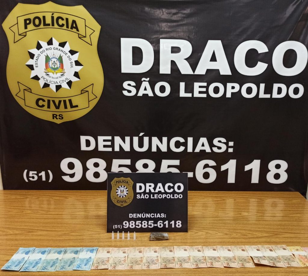 Draco de São Leopoldo prende 11 pessoas na operação dinheiro sujo