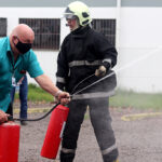 Servidores do Hospital São Camilo fazem capacitação sobre combate a incêndio