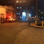 Acidente na Lindolfo Collor com a São Paulo, em São Leopoldo, envolvendo motocicleta