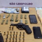 Brigada Militar prende dois homens por tráfico de drogas, armas e tentativa de homicídio no bairro Campina