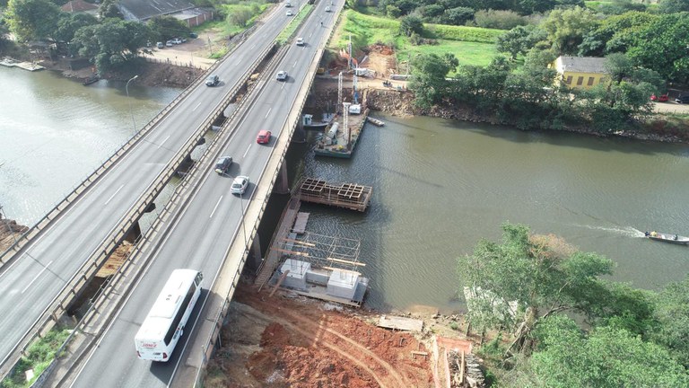 ATENÇÃO: Nesta quarta-feira (24) haverá interdição parcial na ponte sobre o Rio dos Sinos