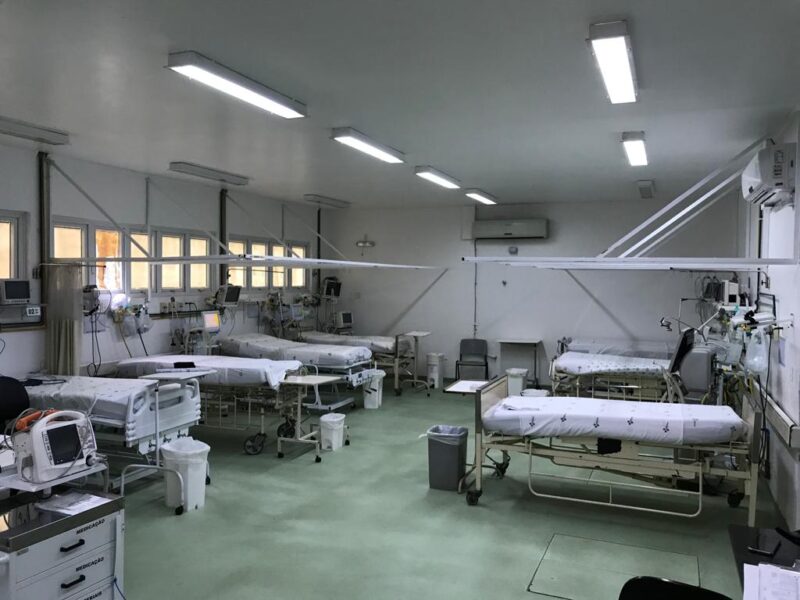 Pela primeira vez, desde o início da pandemia, UTI Covid do Hospital Centenário está sem pacientes internados