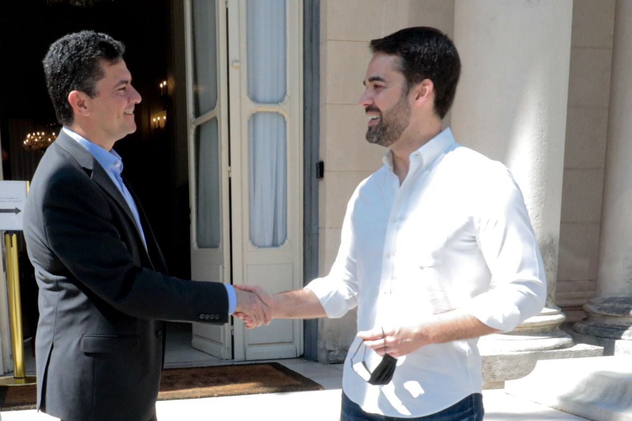 Sérgio Moro se reúne com o governador Eduardo Leite