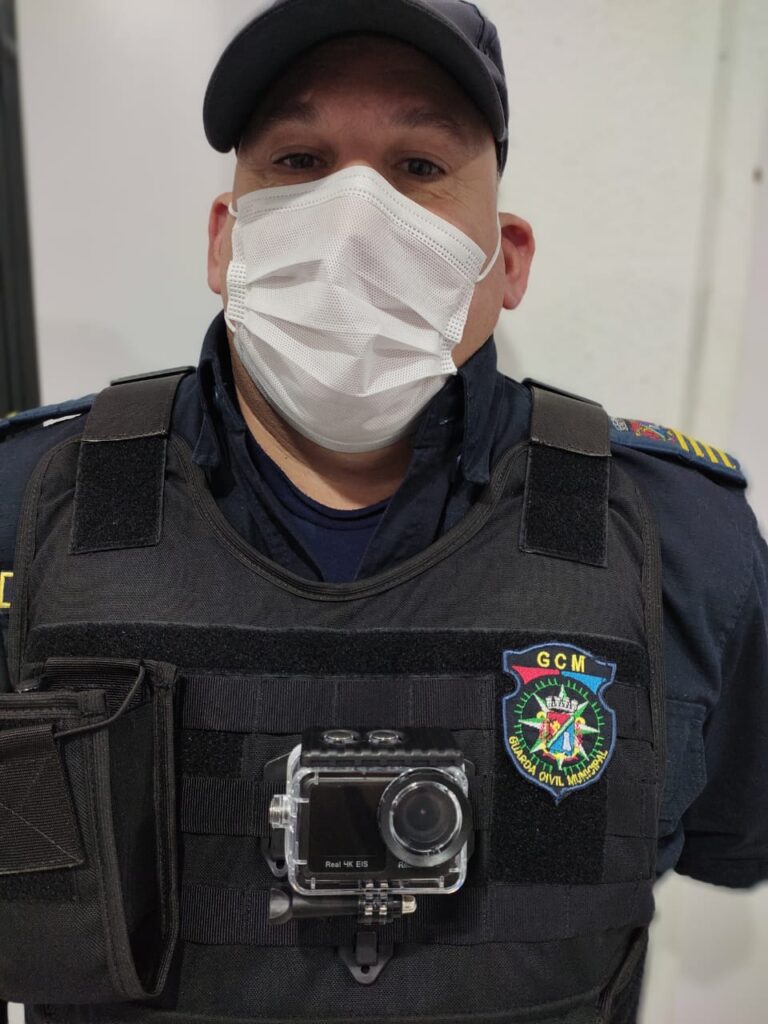 Guarda Civil Municipal de São Leopoldo irá usar câmeras instaladas nos uniformes a partir deste mês