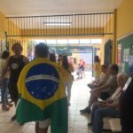 É grande o número de eleitores de verde e amarelo em São Leopoldo