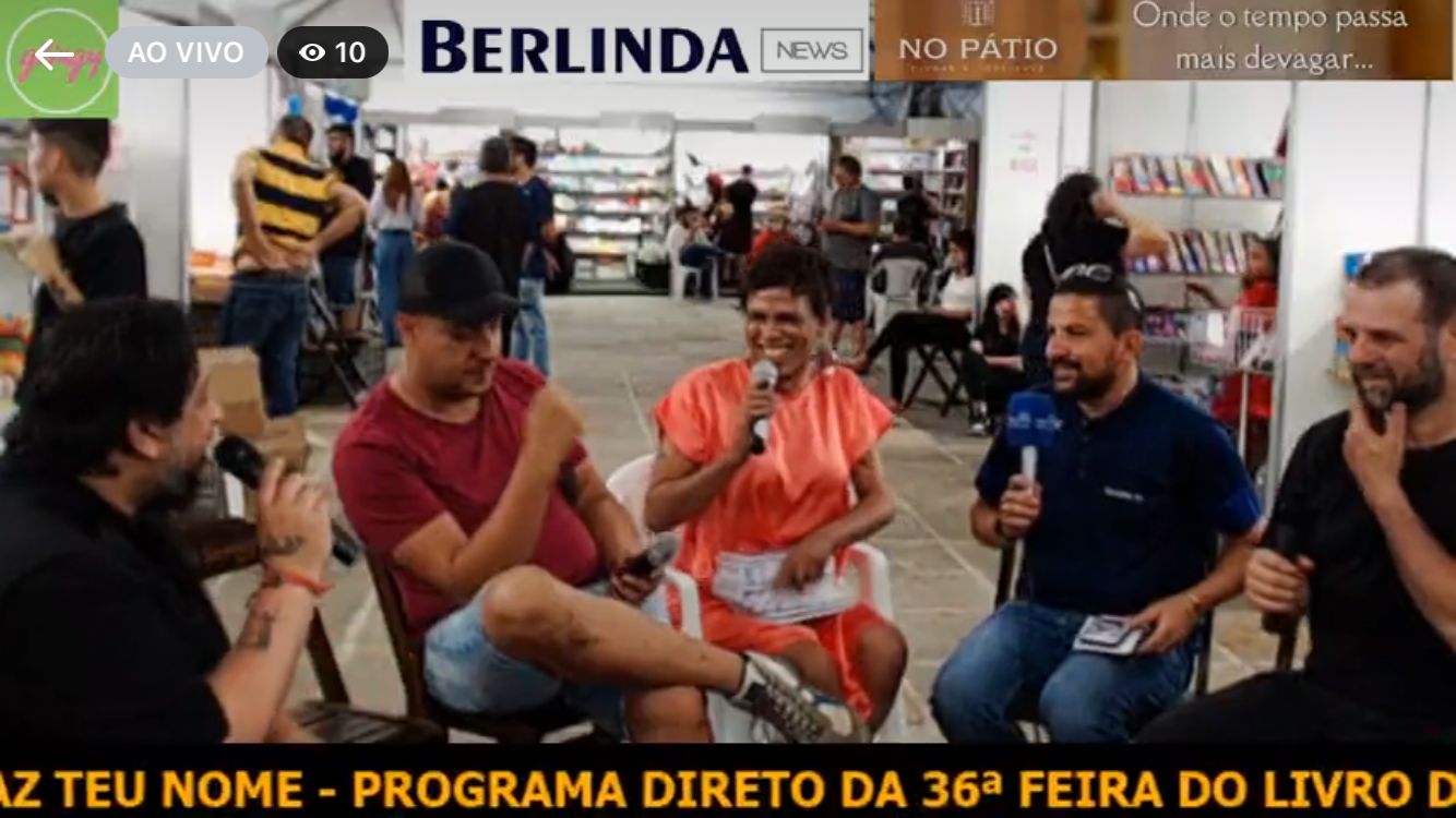 Programas Artes Abertas e Faz teu Nome invadem a 36ª Feira do Livro de SL