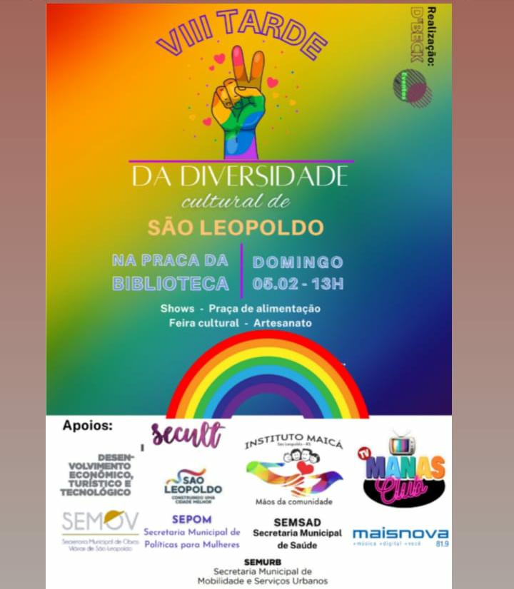 Para fortalecer e conscientizar: 8ª Tarde da Diversidade Cultural de São Leopoldo ocorre neste domingo