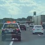 VÍDEO: PRF realiza escolta de emergência na tarde desta terça-feira na Freeway