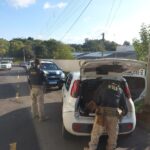 PRF prende em São Leopoldo três homens por furto em residência
