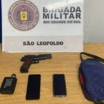 Quatro homens são presos pela BM por roubo a pedestre em São Leopoldo
