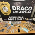 Draco de São Leopoldo prende casal que realizava venda de drogas por tele-entrega no Vale dos Sinos