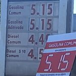BOA NOTÍCIA: Gasolina tem leve queda e chega a R$ 5,15 em alguns postos de São Leopoldo