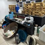Denarc estoura laboratório em sítio com 138 kg de droga em São Sebastião do Caí