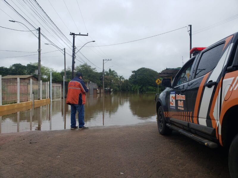 BOA NOTÍCIA: Rio dos Sinos estabiliza em 5,16 metros na manhã deste sábado em São Leopoldo