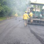 Inicia pavimentação de trecho da estrada do Quilombo