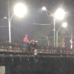 Homem é salvo de afogamento pela BM na ponte 25 de Julho