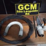 GCM de São Leopoldo prende indivíduo por furto de fios