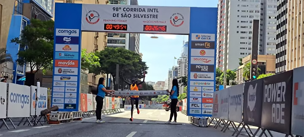 A queniana Catherine Reline é bicampeã da São Silvestre