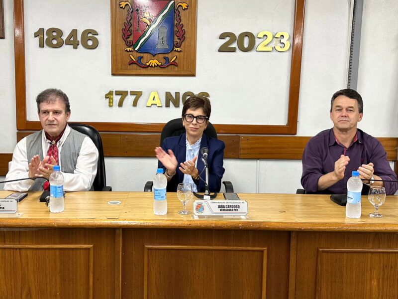 “Temos grandes desafios como o número de vereadores e a questão estrutural desse prédio histórico”, Iara Cardoso presidente do Legislativo