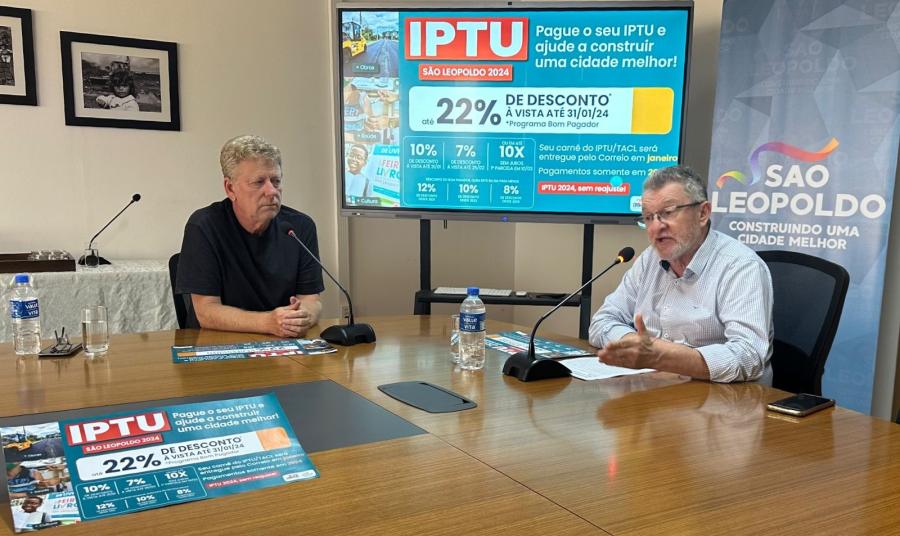 Carnês do IPTU de São Leopoldo começam a ser enviados aos contribuintes