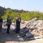 Fiscalização ambiental de São Leopoldo flagra descarte irregular em área de preservação ambiental