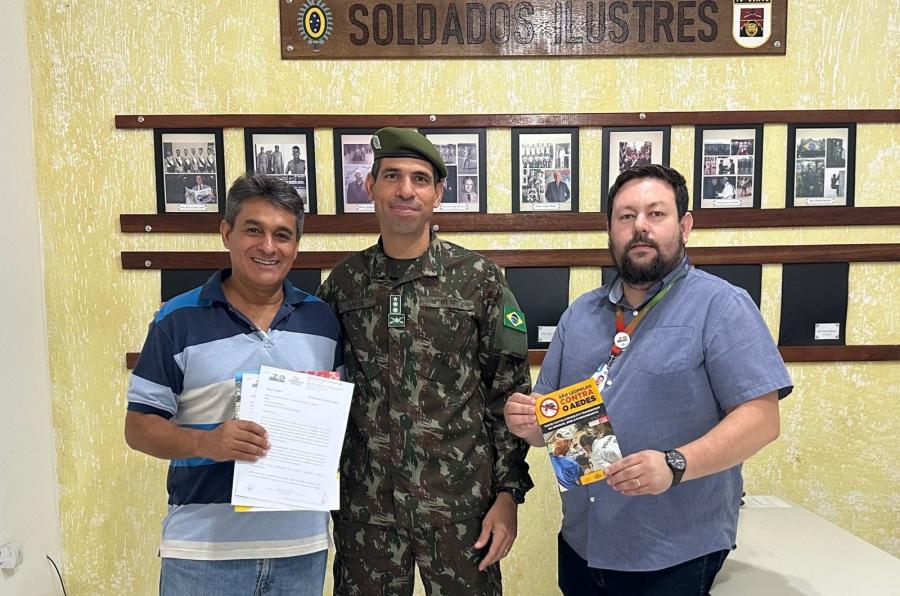São Leopoldo solicita apoio do Exército Brasileiro no combate à dengue