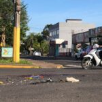 Motociclista morre em acidente na Avenida São Borja com a rua Mario Sperb no Rio Branco