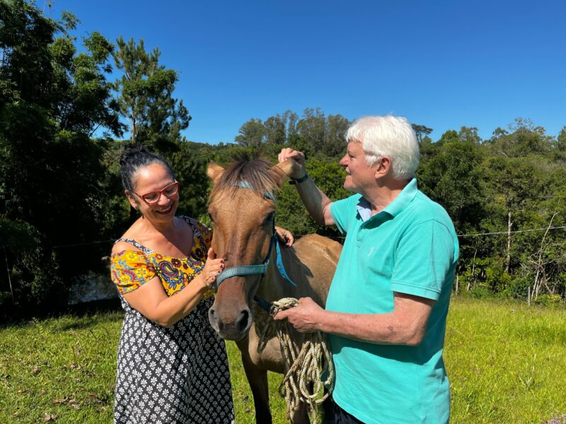 A primeira adoção de um equino em São Leopoldo